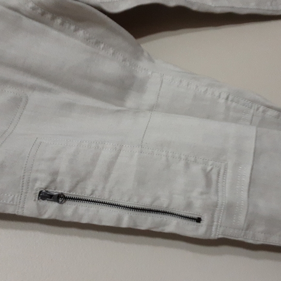 Vince jogger pants women linen blend in size 2 - Picture 5 of 9